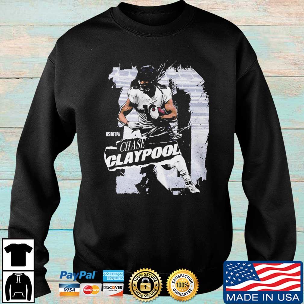 Chase Claypool Chicago Bears Collage Signature Shirt