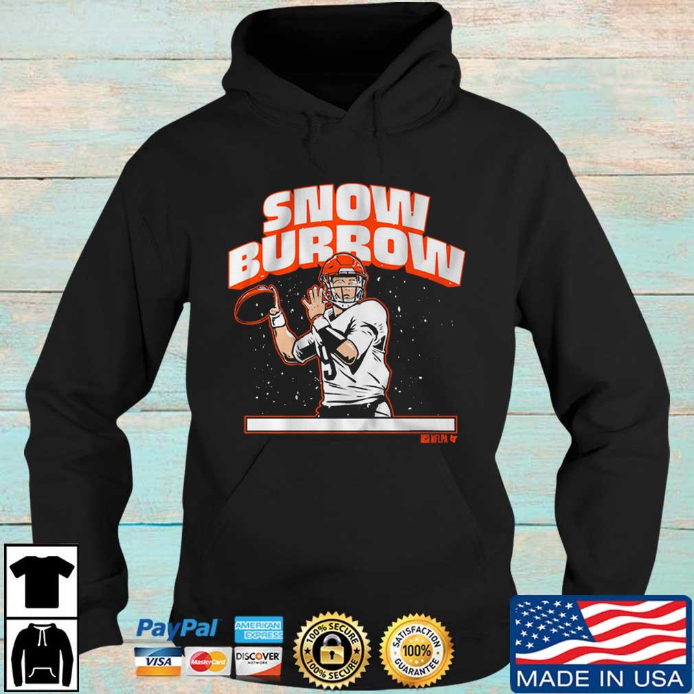 Cincinnati Bengals Joe Burrow Snow Burrow Shirt, hoodie, sweater, long  sleeve and tank top