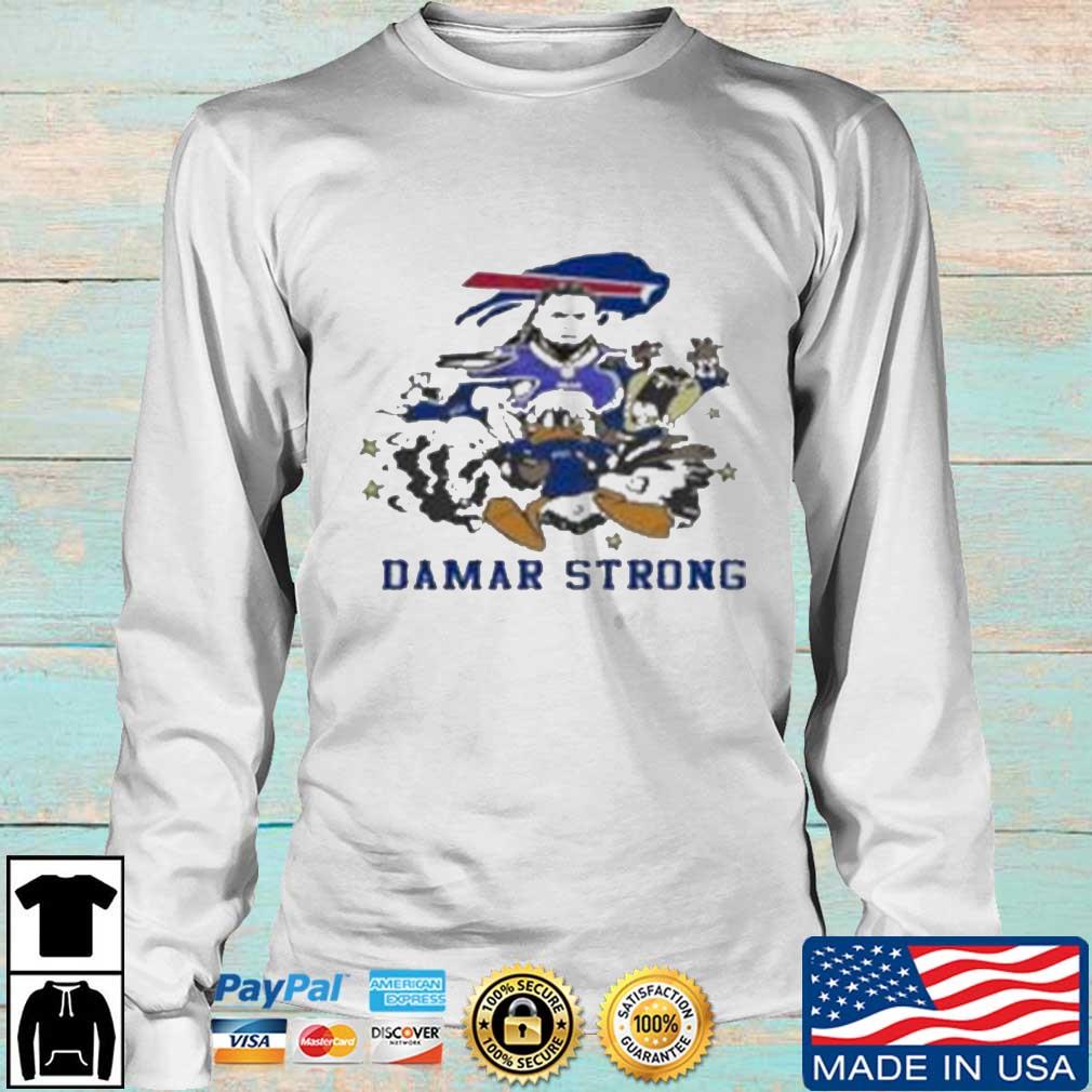 Damar Hamlin Strong Buffalo Bills 3 shirt, hoodie, sweater, long