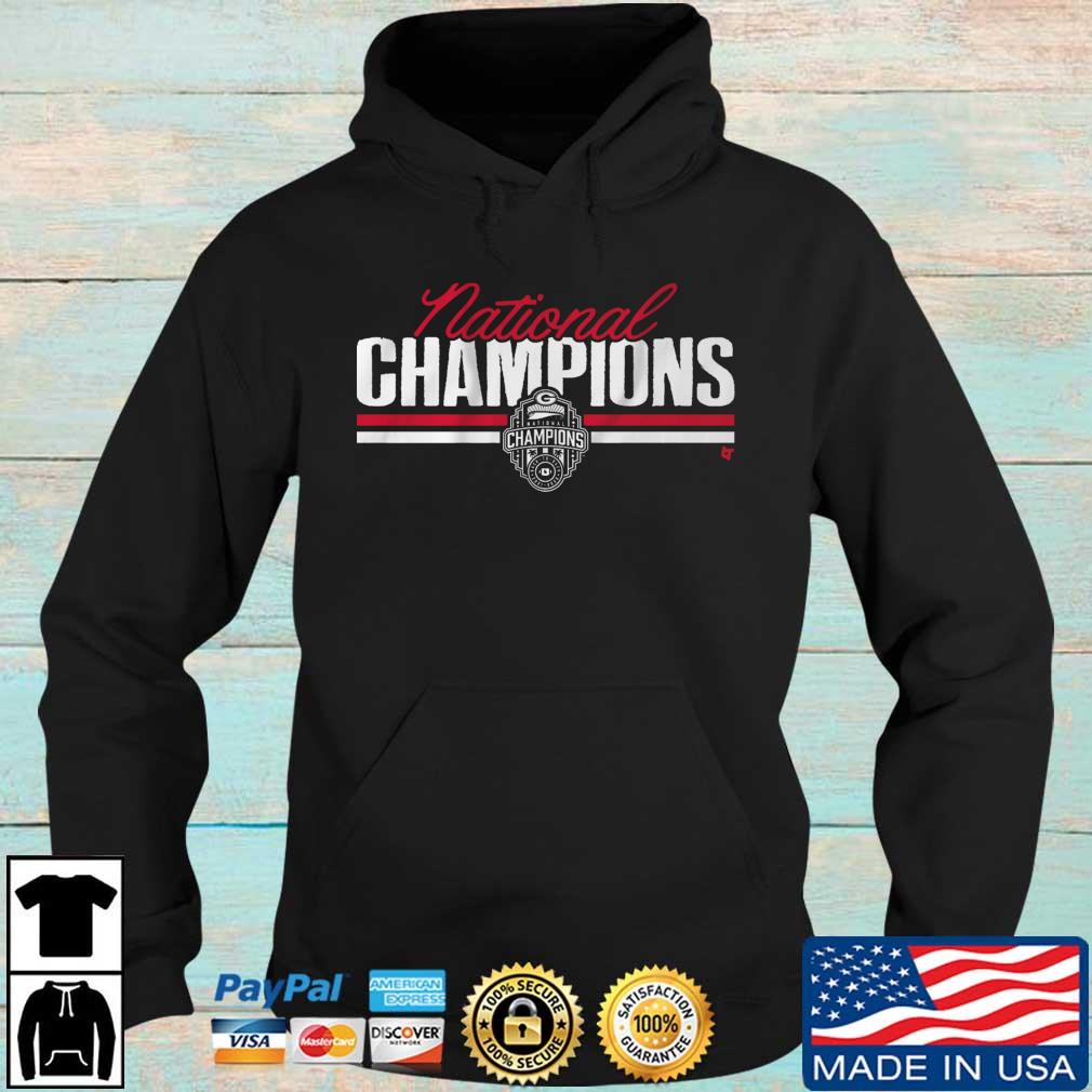 Georgia Bulldogs Football National Champions Script Shirt Hoodie den