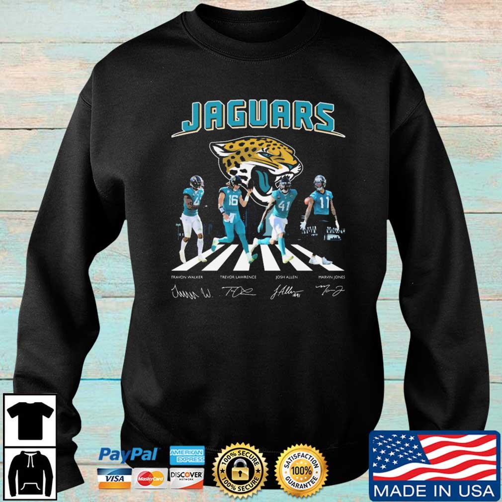 Jacksonville Jaguars Football Abbey Road Signatures shirt