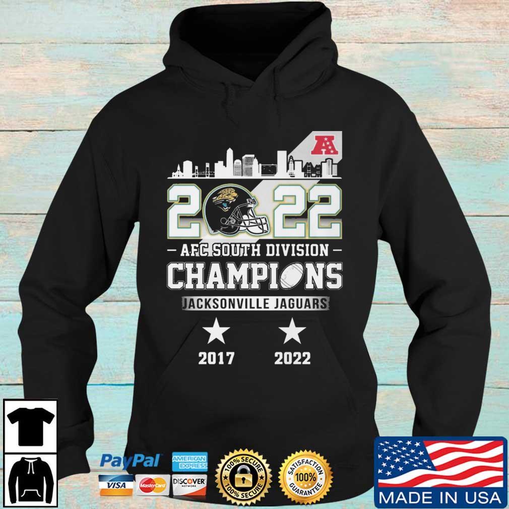 2017 AFC South division Champions Jacksonville Jaguars shirt and hoodie