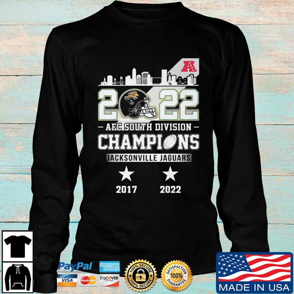 Jacksonville Jaguars Skyline 2022 Afc South Division Champions Svg