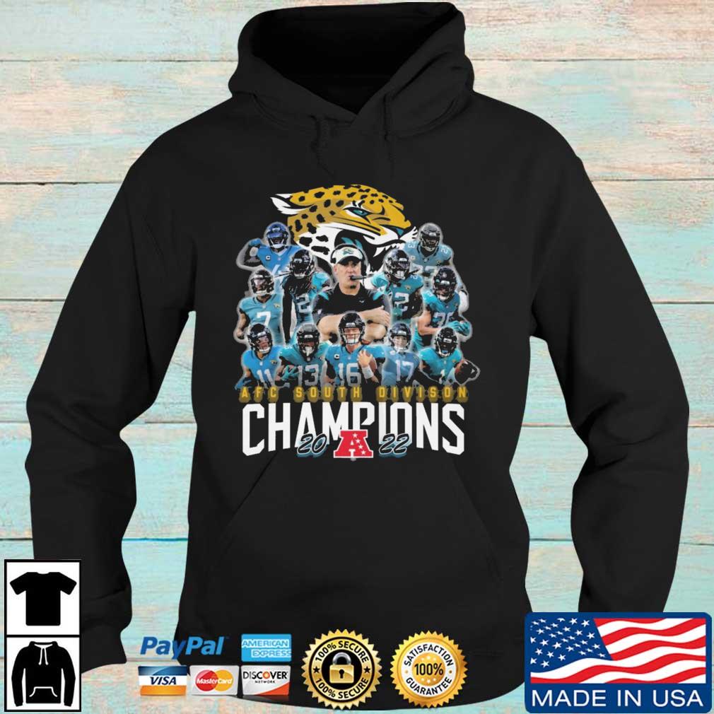 Jacksonville Jaguars Team 2022 AFC South Division Champions Shirt, hoodie,  sweater, long sleeve and tank top