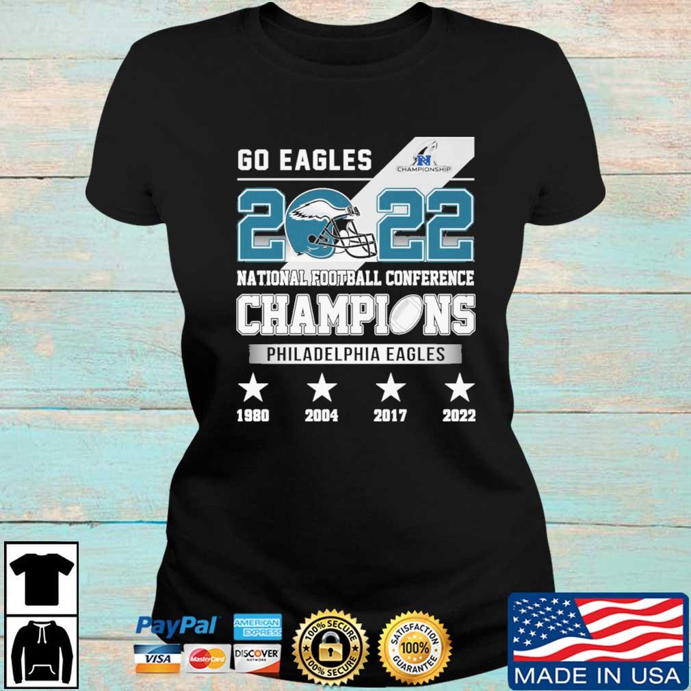 Philadelphia Eagles 2022 Nfc East Division Champions Matchup Skyline T-Shirt  - Kaiteez