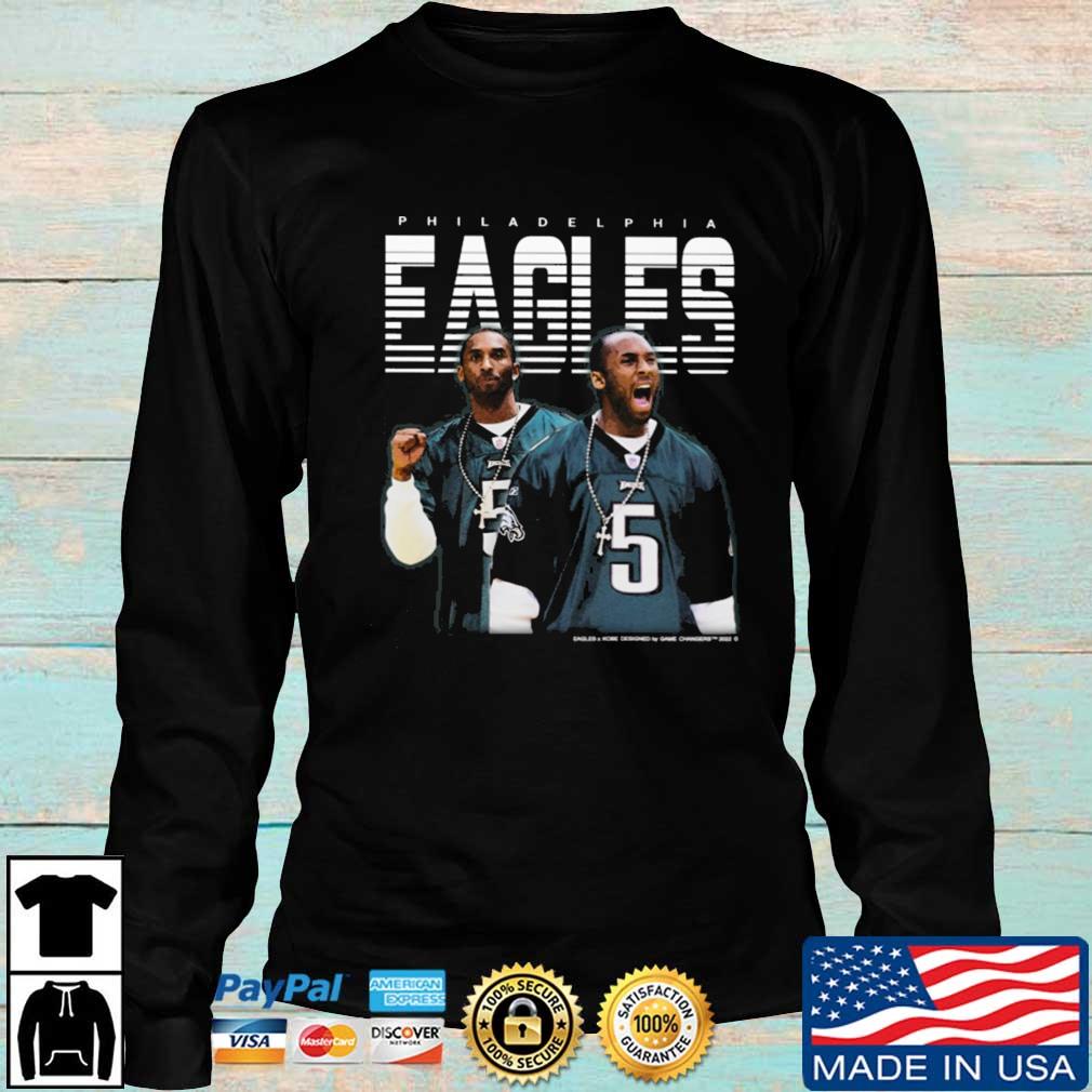 Official Philadelphia Eagles Jalen Hurts Wearing Kobe Bryant T-shirt,Sweater,  Hoodie, And Long Sleeved, Ladies, Tank Top