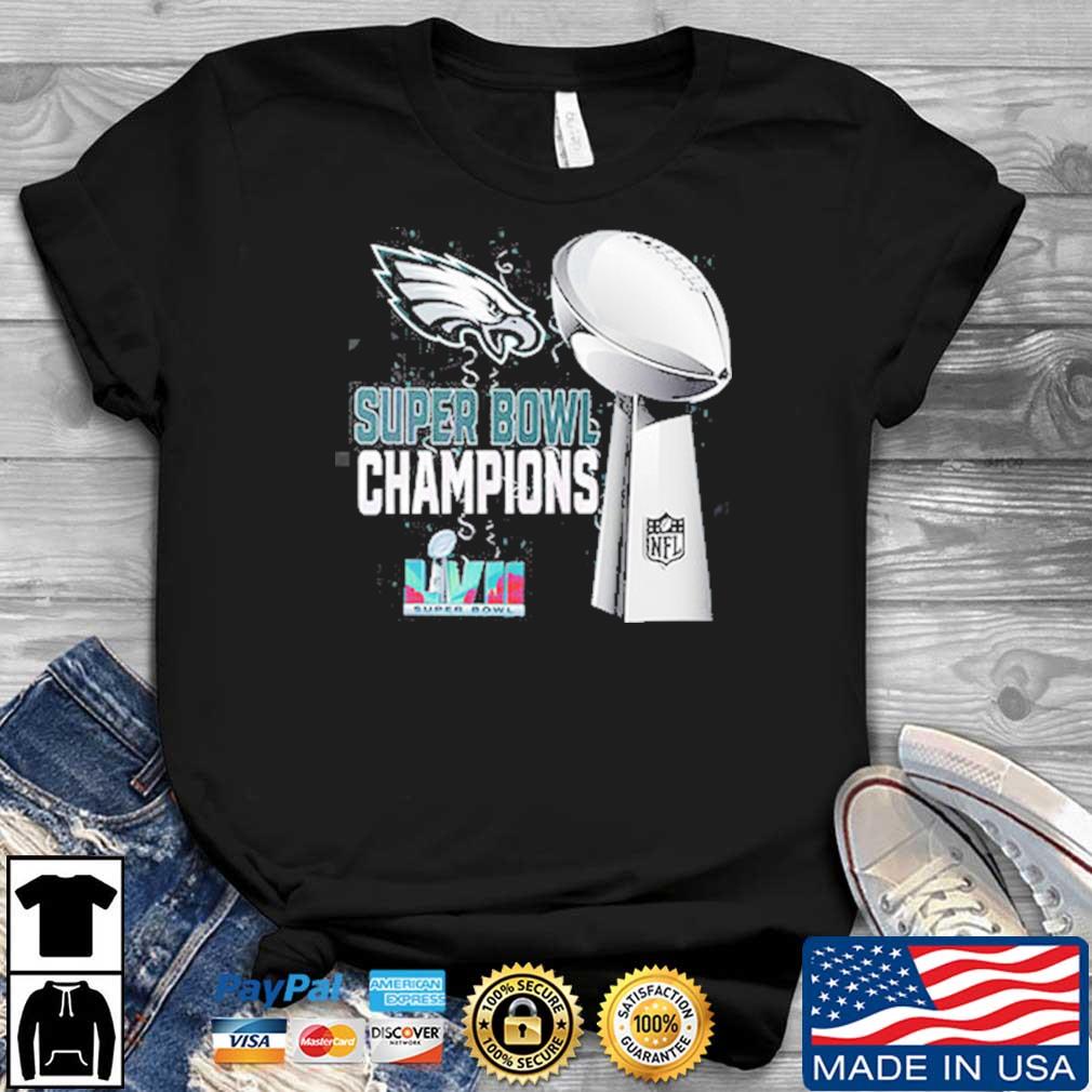 Philadelphia eagles super bowl lvii 2023 team champions shirt