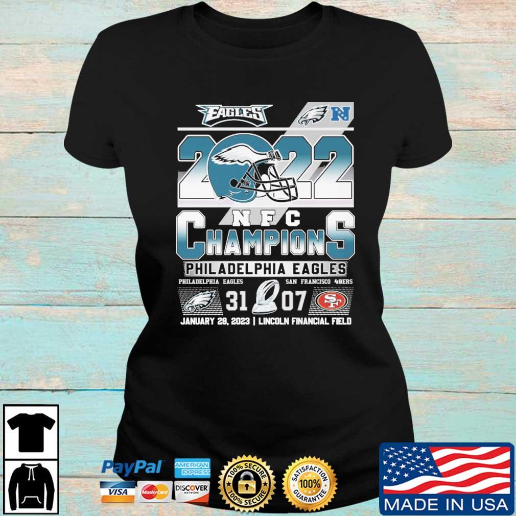 Philadelphia Eagles Vs San Francisco 49ers 2023 NFC championship shirt,  hoodie, sweater, long sleeve and tank top