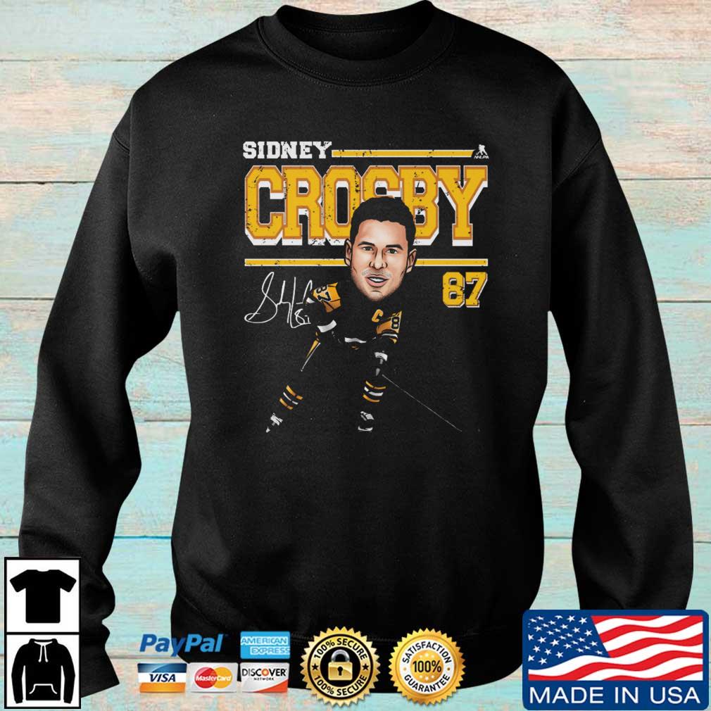 Sidney Crosby Pittsburgh Cartoon Signature shirt