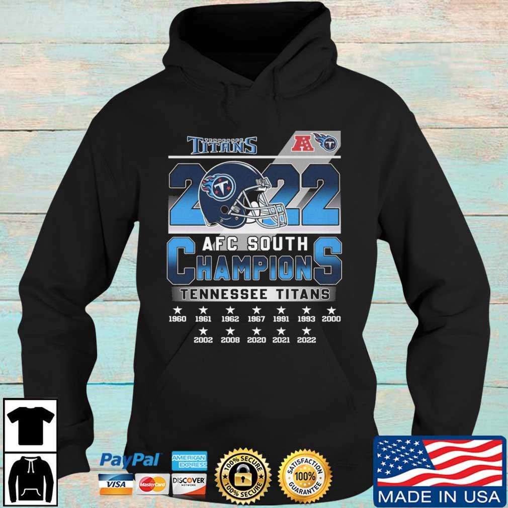 Tennessee Titans 2021 AFC south Champions shirt, hoodie, sweater, long  sleeve and tank top