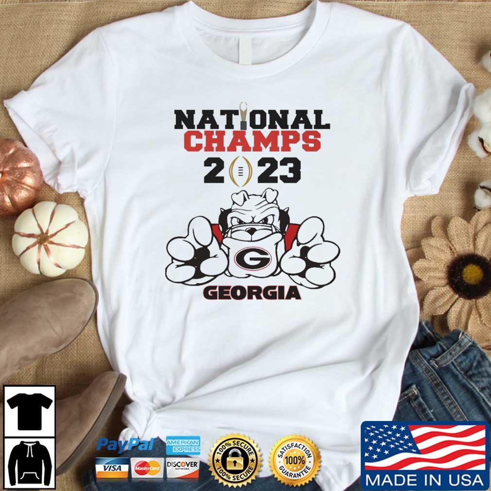 Uga Mascot Georgia Bulldogs National Champs 2023 shirt