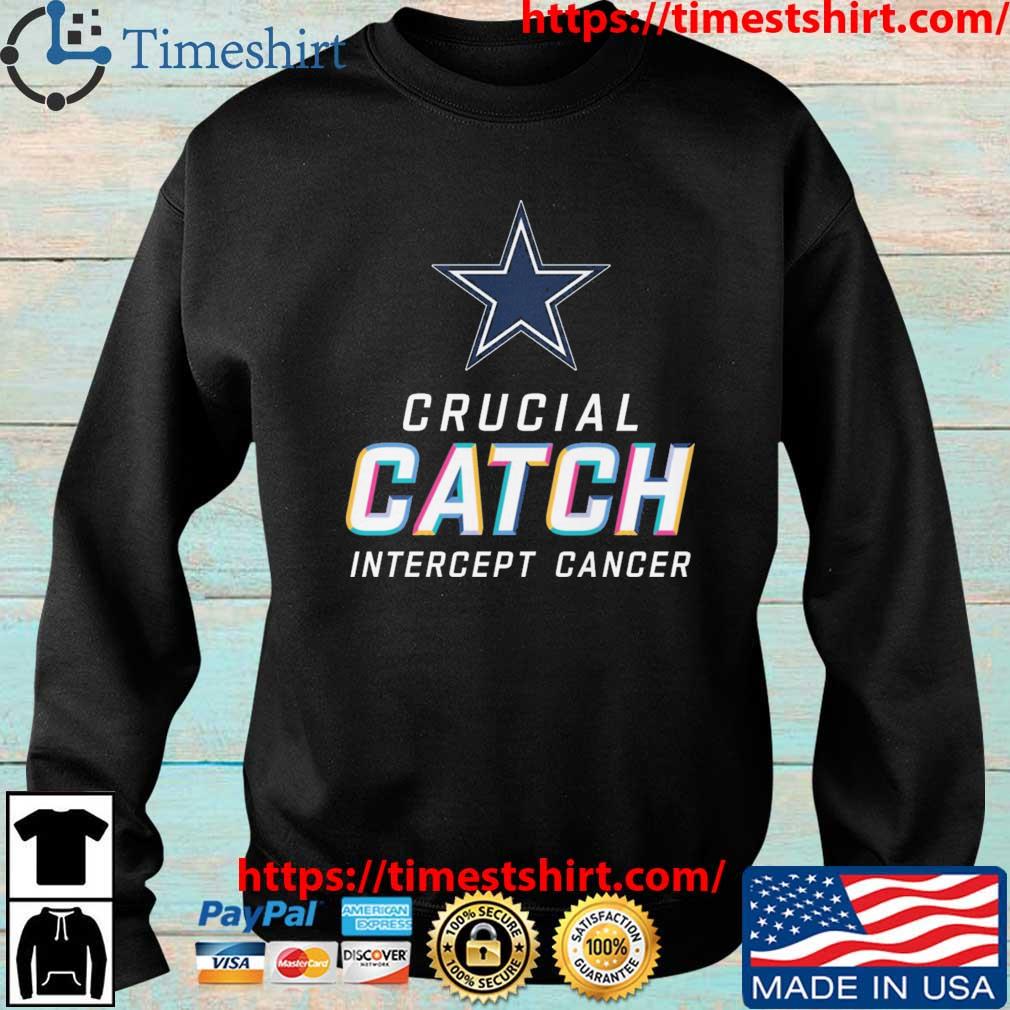 Nfl Intercept Cancer Hoodie Tshirt Sweatshirt 2023 Dallas Cowboys