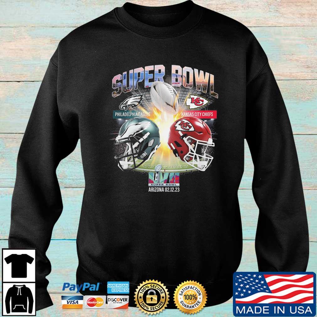 Super Bowl 2023 LVII Shirt, Kansas City Chiefs Vs Philadelphia