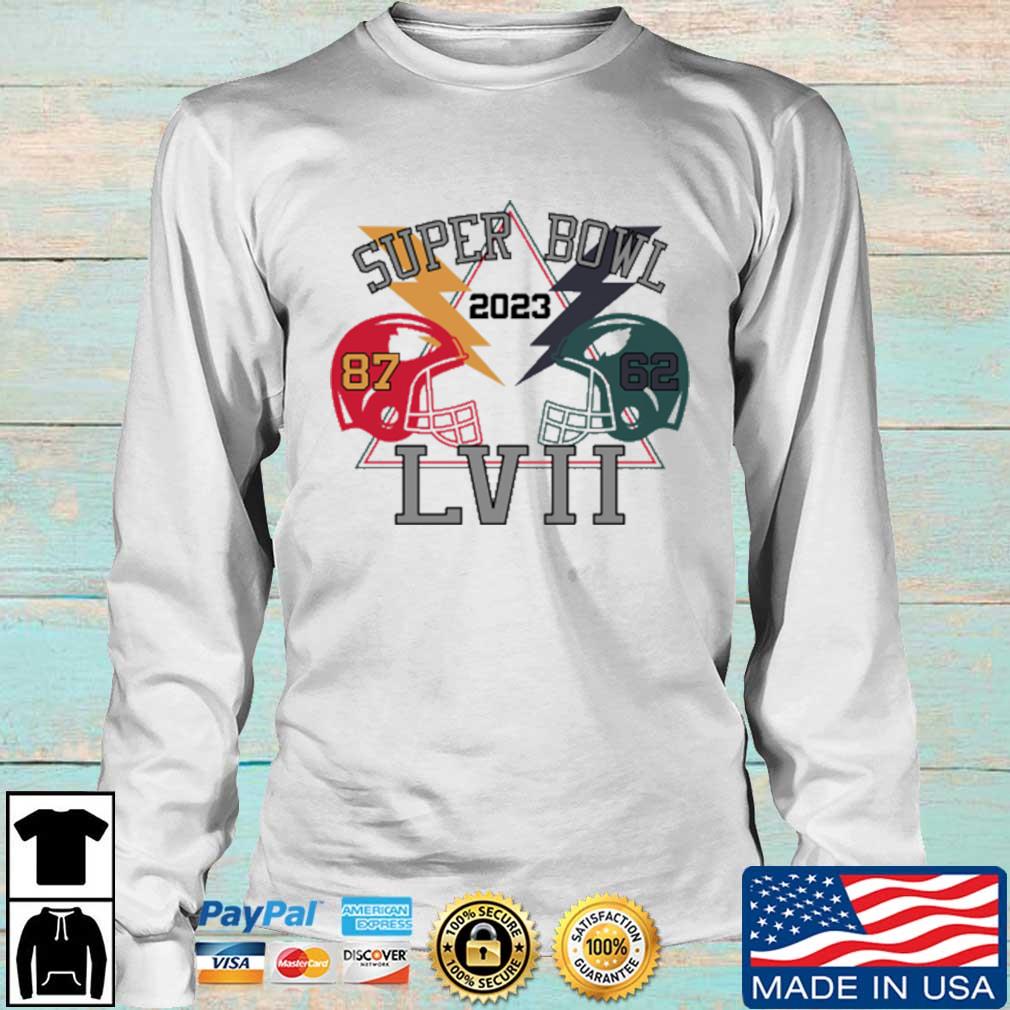 Eagles And Chiefs Super Bowl LVII Shirt ⋆ Vuccie