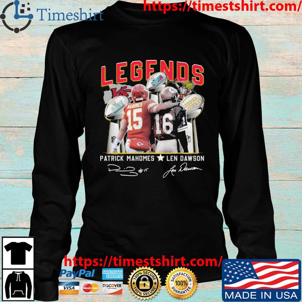 Kansas city Chiefs legend patrick mahomes shirt, hoodie, sweater, long  sleeve and tank top