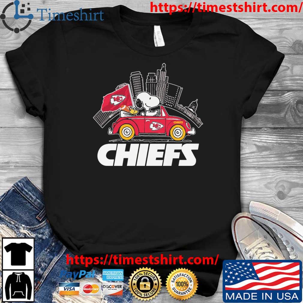 Kansas City Chiefs Snoopy And Woodstock Skyline shirt