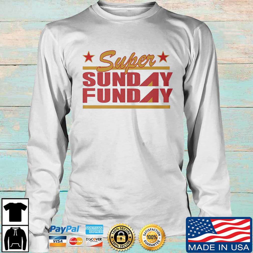 Kansas City Chiefs Super Bowl Lvii Sunday Funday Shirt Ladies T-shirt