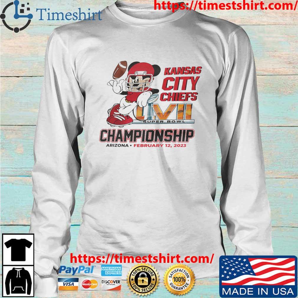 Mickey Mouse Hiphop x Kansas City Chiefs Champions Super Bowl LVII