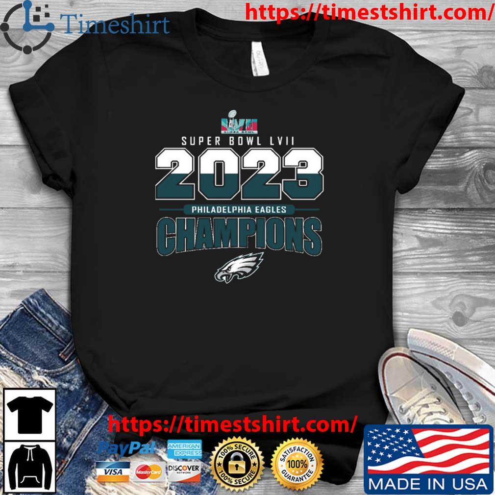 Official Super Bowl LVII 2023 Philadelphia Eagles Champions shirt