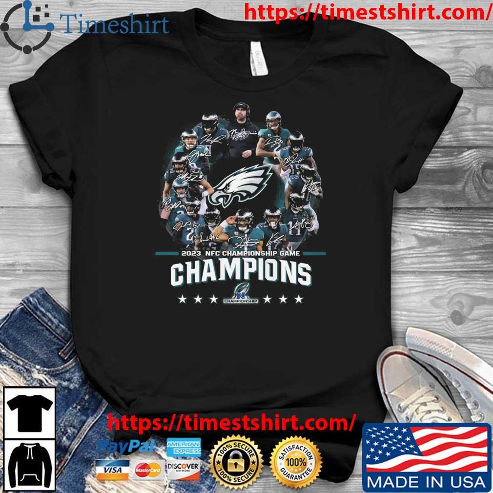 Philadelphia Eagles The Champion Of 2023 NFC Championship Logo