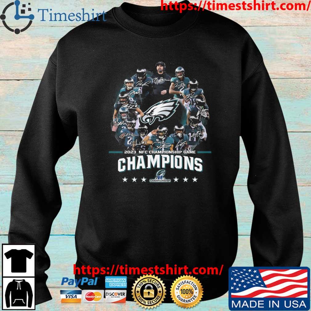 Official Philadelphia Eagles 2022 NFC Championship Game victory shirt,  hoodie, sweater, long sleeve and tank top