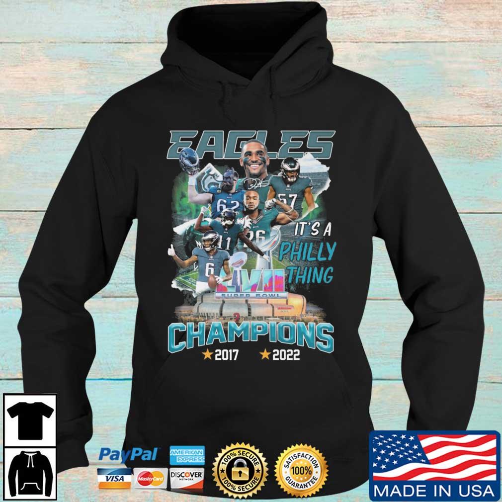 Philadelphia Eagles Super Bowl LII 2017 Champions shirt, hoodie, sweater,  long sleeve and tank top