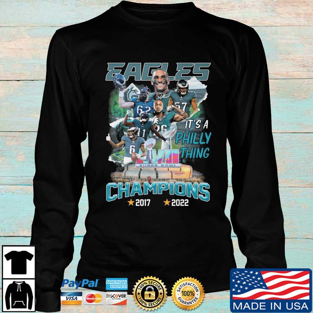 Philadelphia Eagles Super Bowl LII 2017 Champions shirt, hoodie, sweater,  long sleeve and tank top