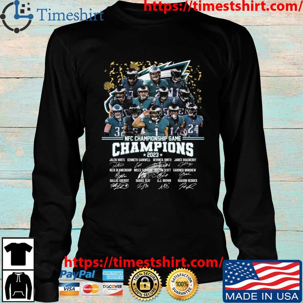 2022 NFC East Champions Philadelphia Eagles Signatures Shirt, hoodie,  sweater, long sleeve and tank top