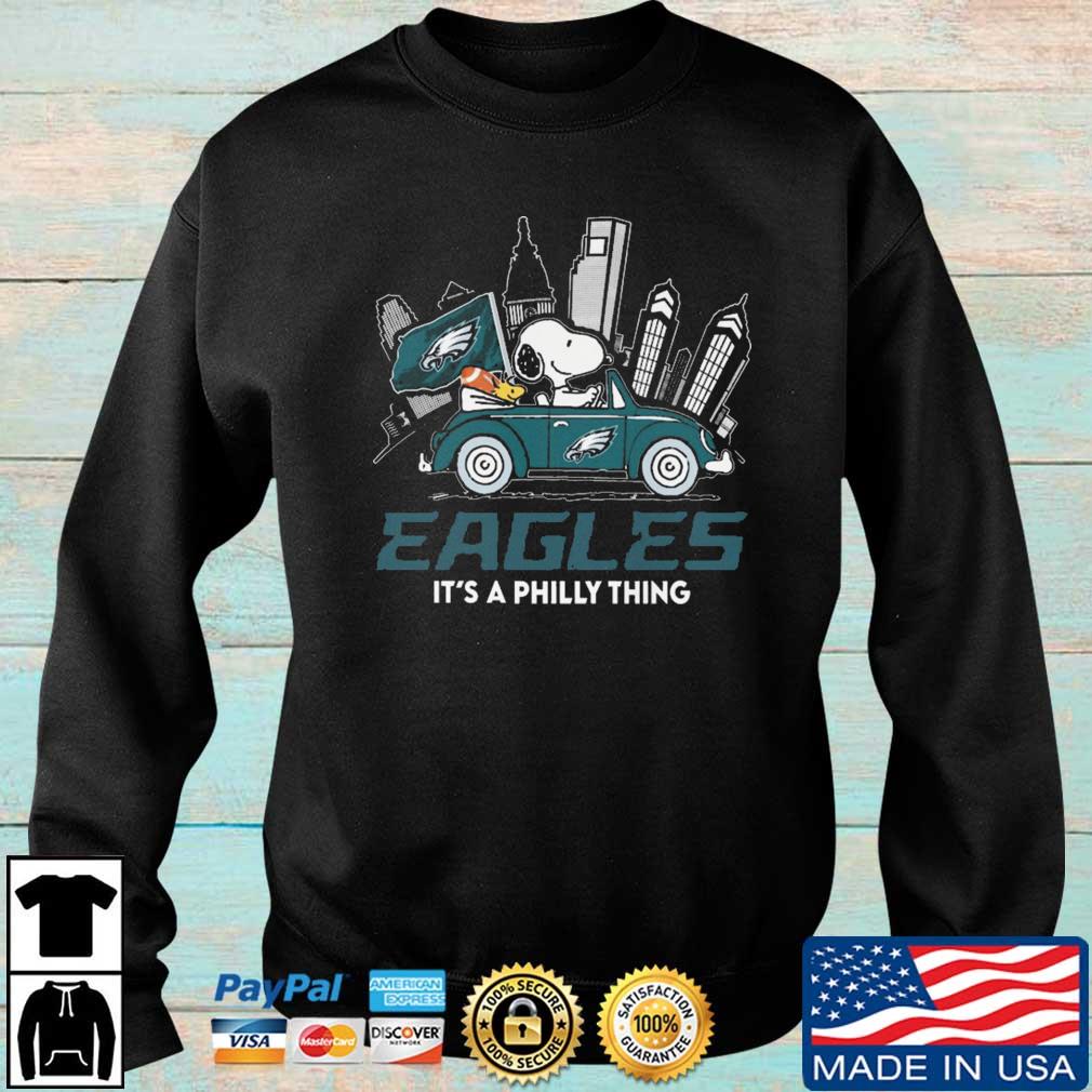 Snoopy Philadelphia Eagles Have No Fear Underdog Is Here Shirt - Danmerch