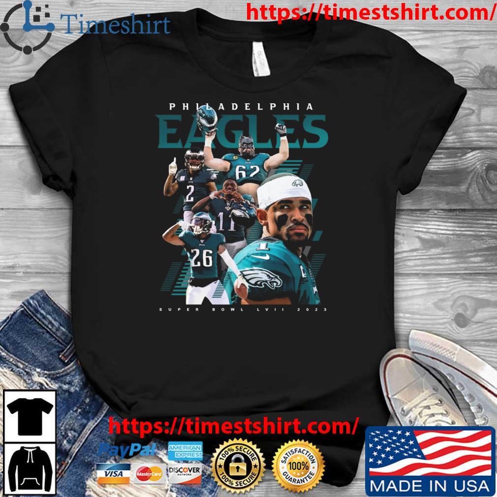 Philadelphia Eagles Super Bowl LVII 2023 Champions shirt
