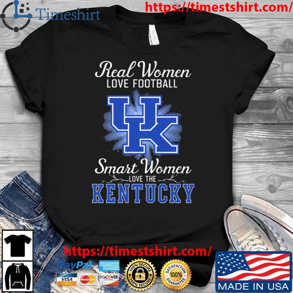 Real Women Love Football Smart Women Love The Kentucky Wildcats 2023 shirt