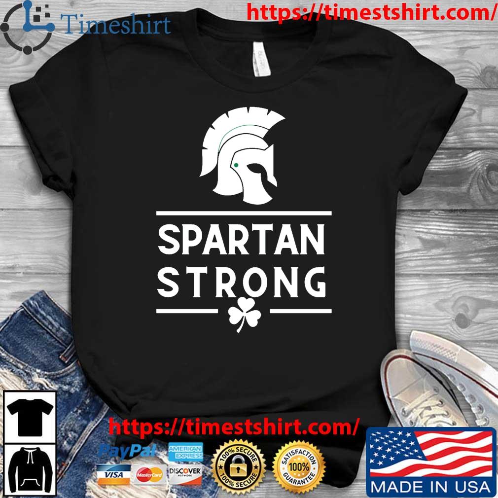 SPARTAN STRONG St Patricks Day Funny St Patrick's Day shirt