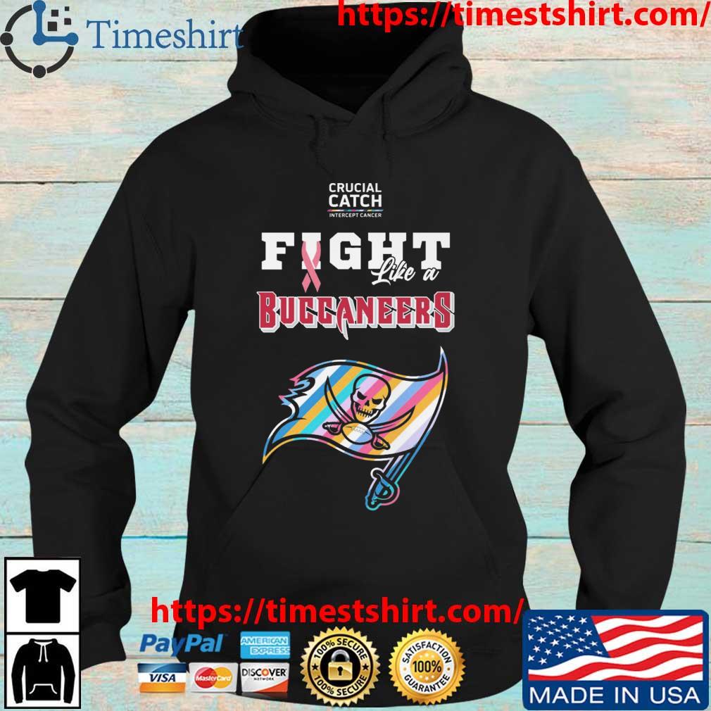 Top tampa Bay Buccaneers Crucial Catch Intercept cancer 2023 shirt, hoodie,  sweater, long sleeve and tank top