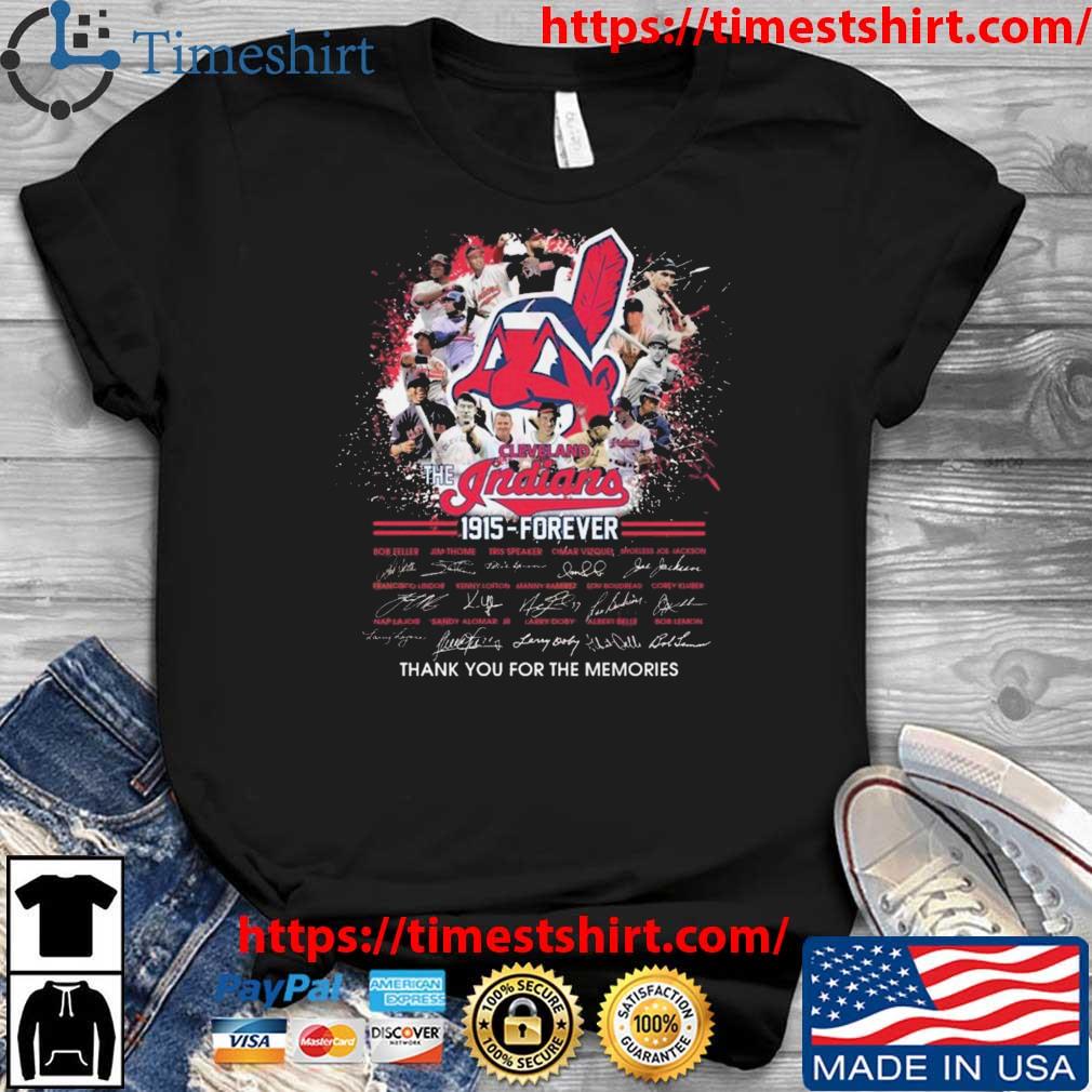 The cleveland indians 1915 forever thank you for the memories shirt,  hoodie, longsleeve tee, sweater