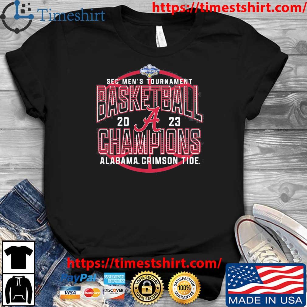 Alabama Crimson Tide Sec Men's Tournament Basketball Champions 2023 shirt