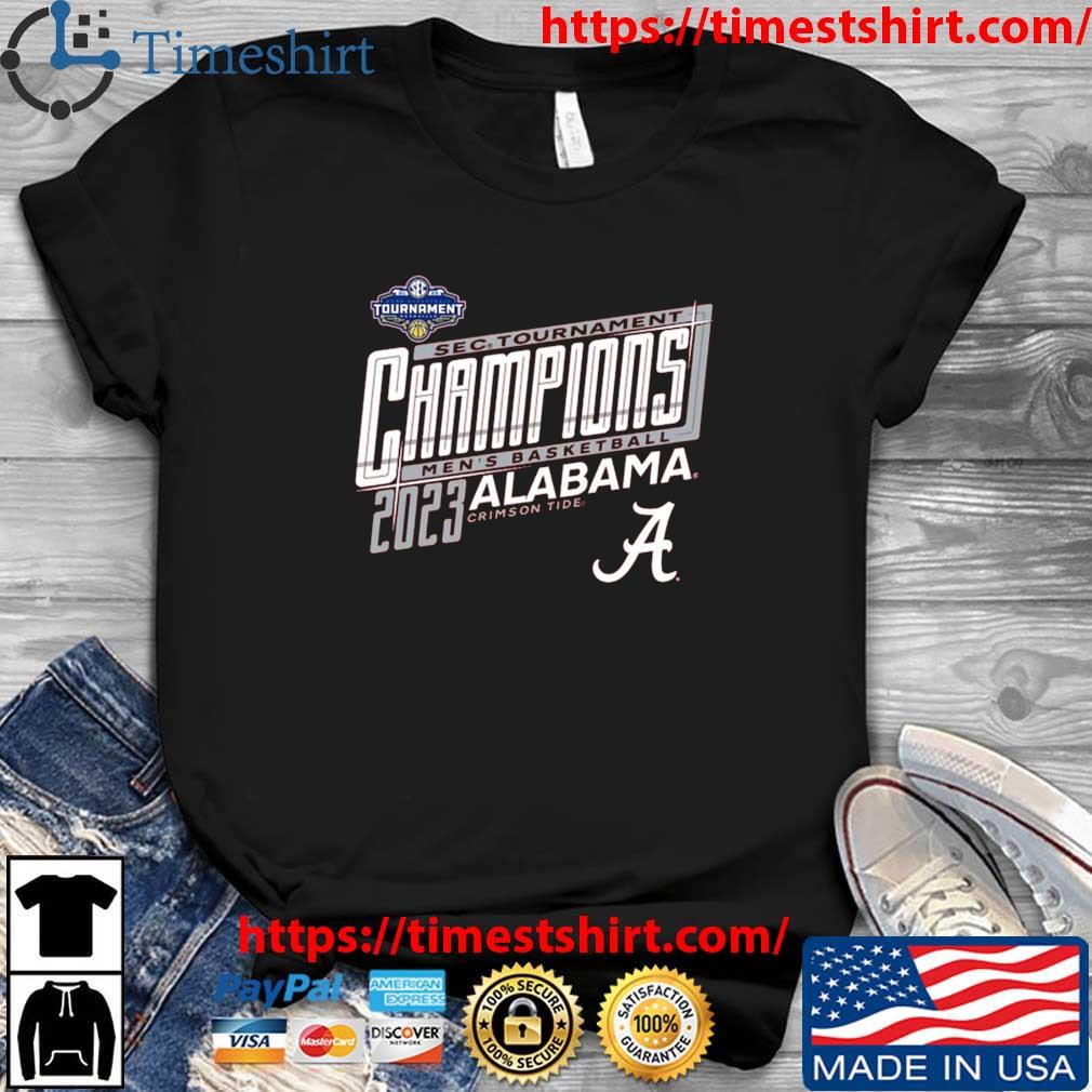 Alabama Crimson Tide Sec Tournament Champions Men's Basketball 2023 shirt