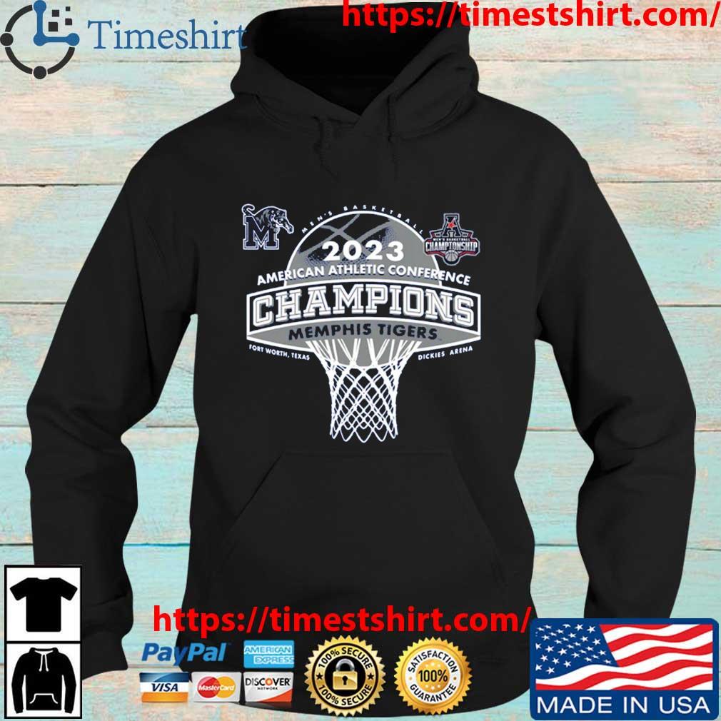 Memphis Tigers 2023 AAC Men's Basketball Conference Tournament Champions s Hoodie den