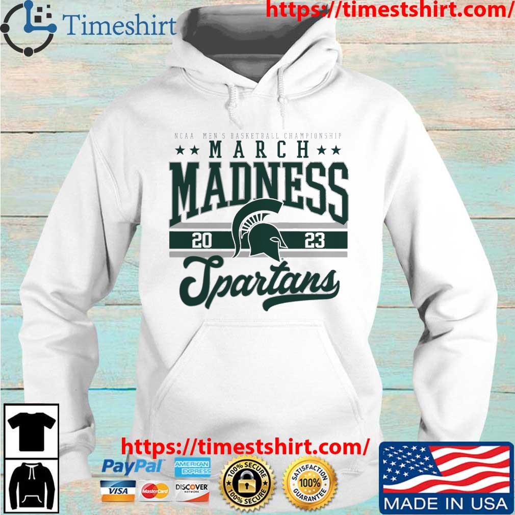 Michigan State Spartans 2023 NCAA Men's Basketball Tournament March Madness s Hoodie trang