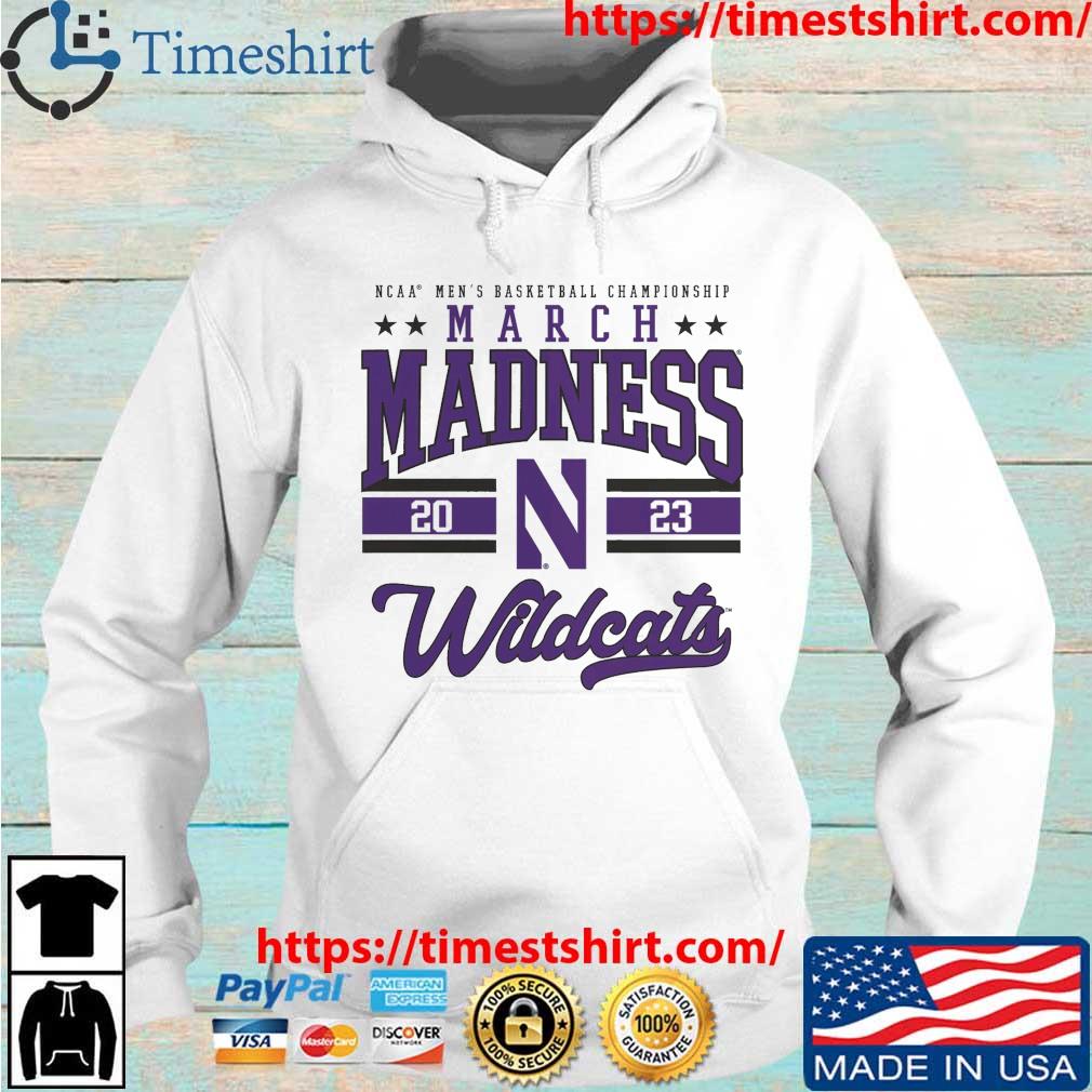 Northwestern Wildcats Branded 2023 NCAA Men's Basketball Tournament March Madness s Hoodie trang