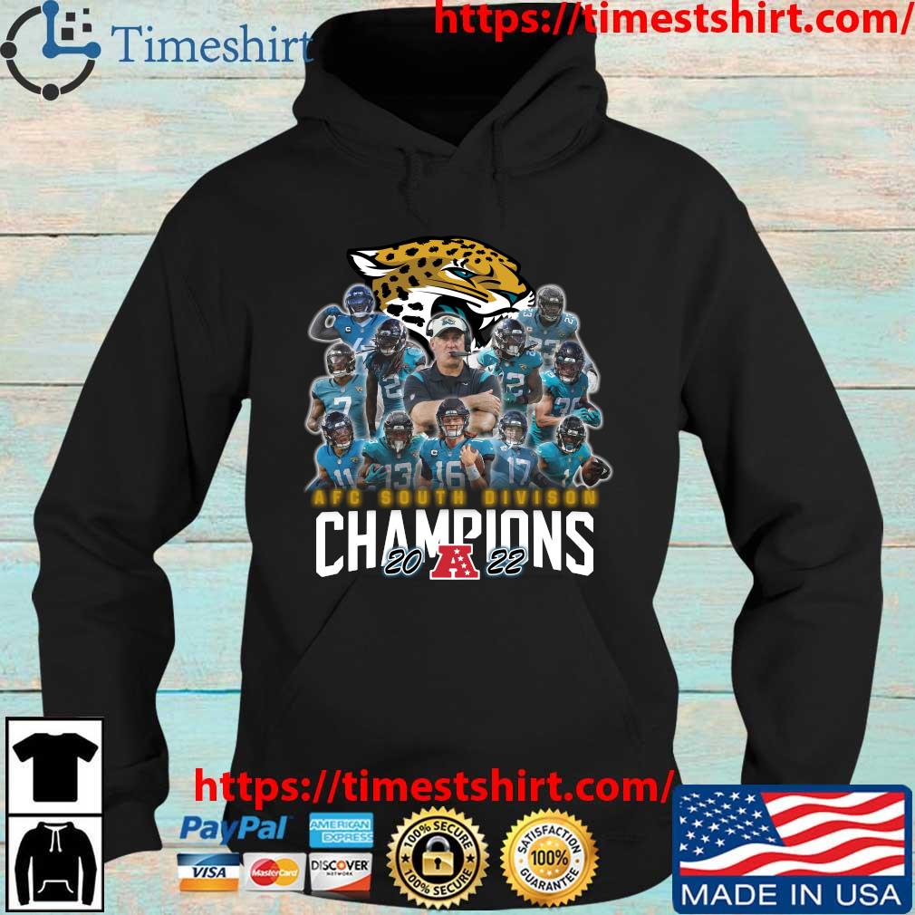 Jacksonville jaguars Playoffs 2022 AFC south Division Champions shirt,  hoodie, sweater, long sleeve and tank top