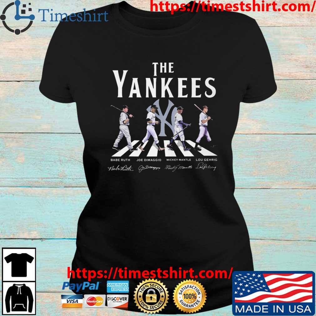 Abbey Road The Yankees signature shirt, sweater, hoodie