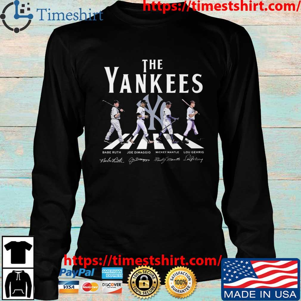 The New York Yankees Abbey Road 2023 Signatures shirt, hoodie