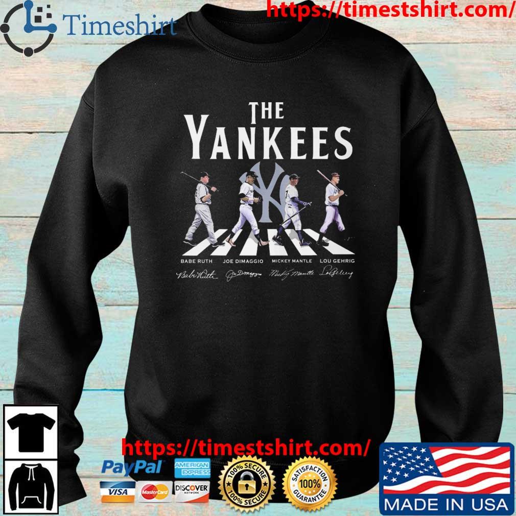 The New York Yankees Abbey Road 2023 Signatures Shirt - Shibtee