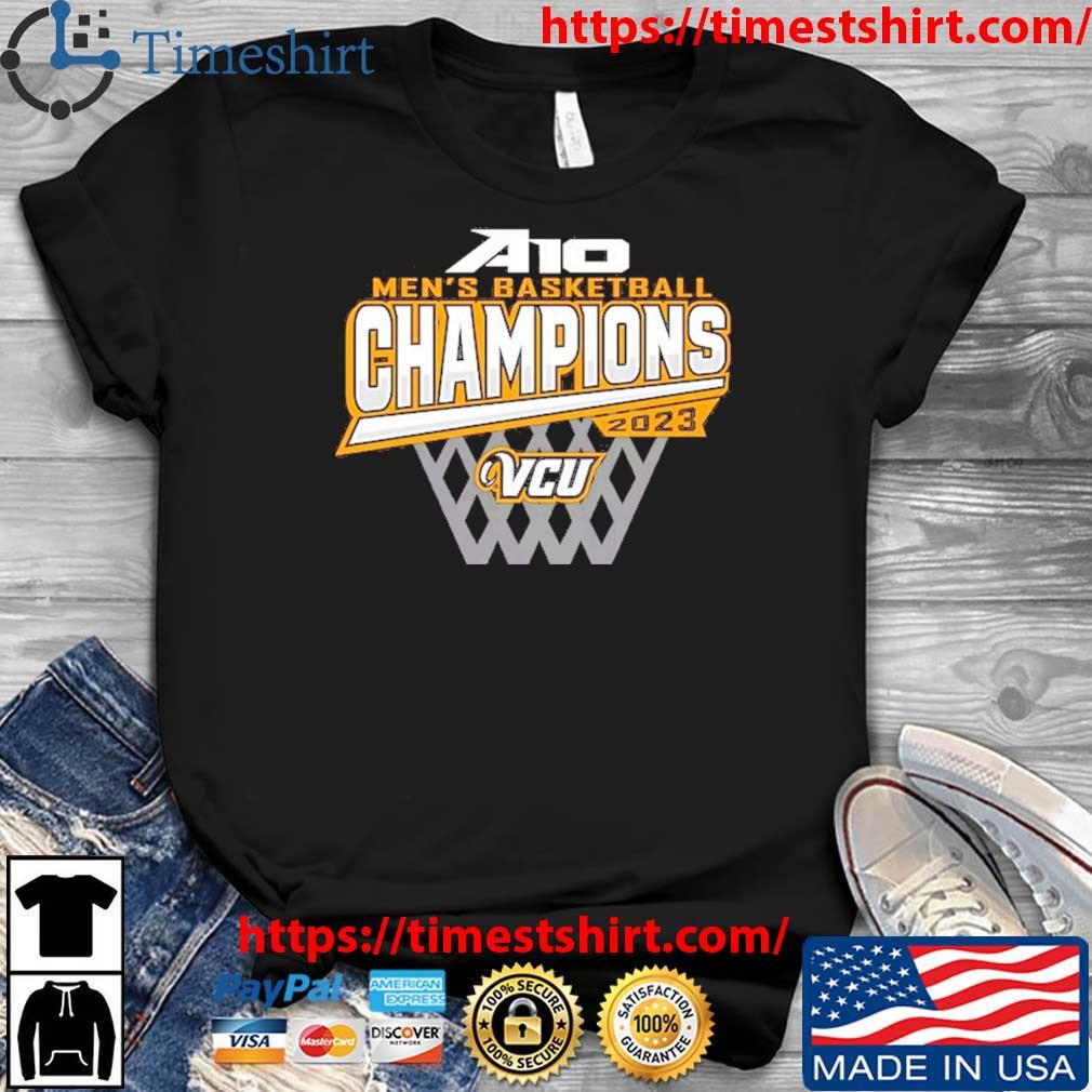 VCU Rams 2023 Atlantic 10 Men's Basketball Conference Tournament Champions shirt