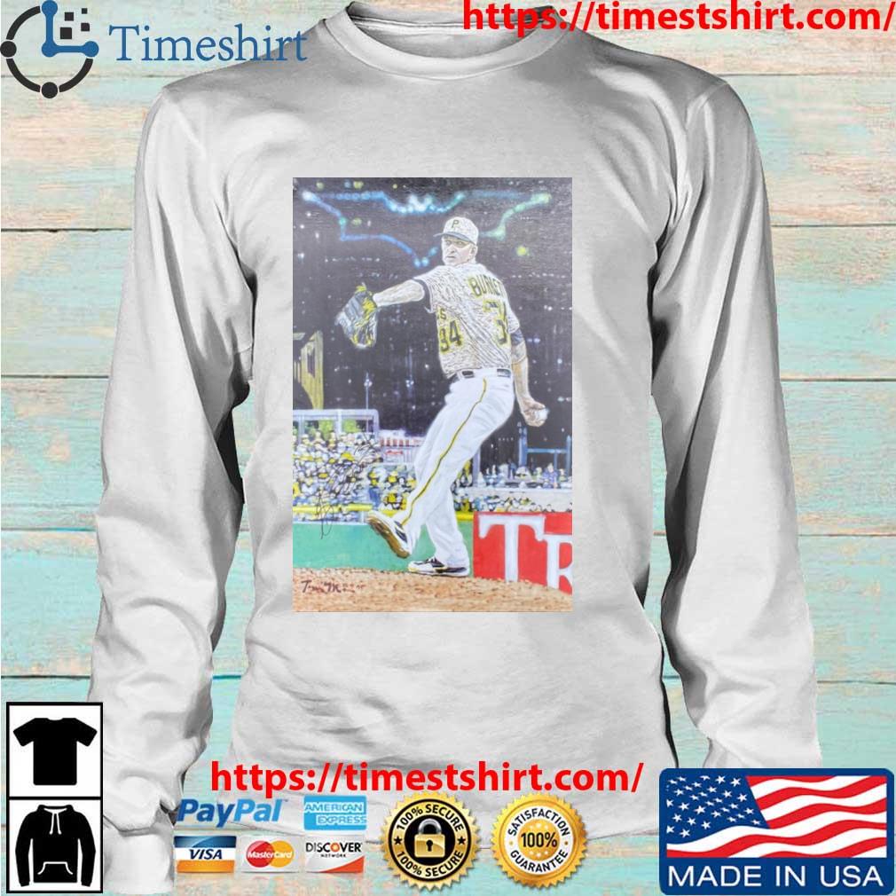 Pittsburgh Pirates A.J. Burnett Poster shirt, hoodie, sweater, long sleeve  and tank top