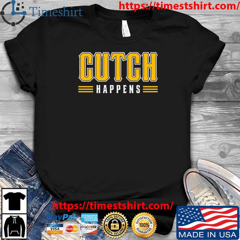 Aj Burnett wearing cutch happens 2023 shirt, hoodie, sweater, long