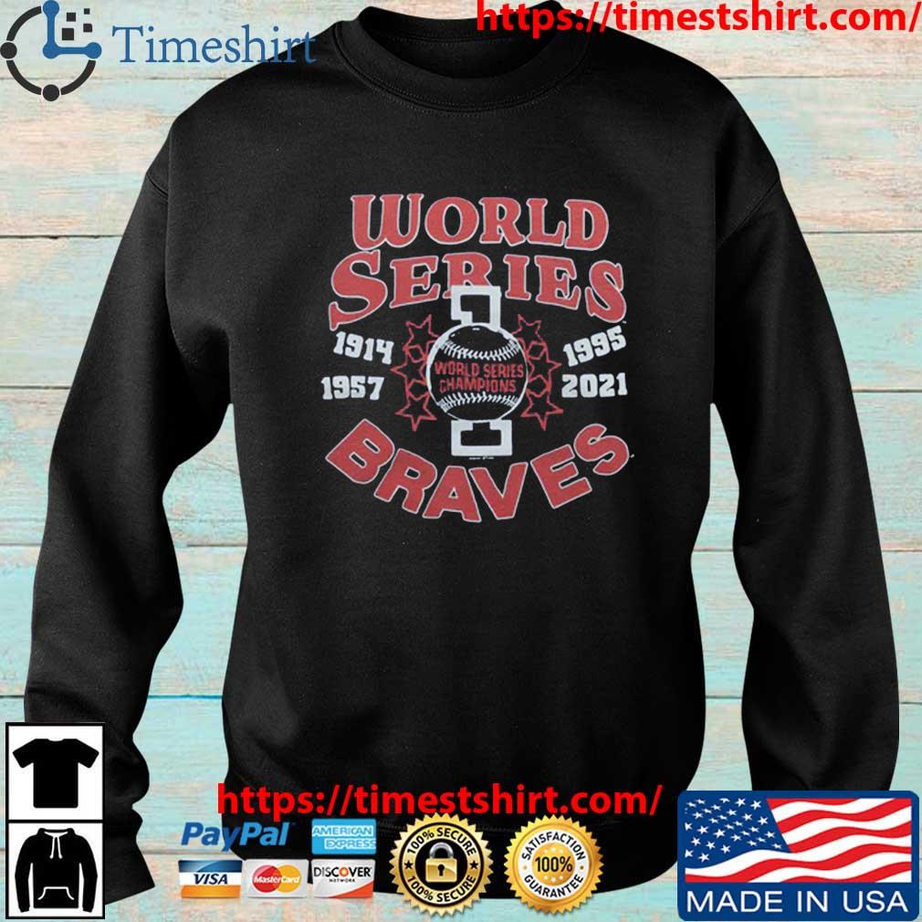 4-time World Series Champions Atlanta Braves Shirt - Teespix