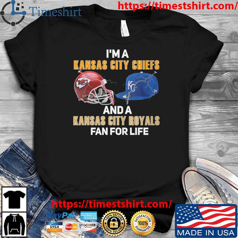 Im A Kansas City Chiefs Hat And A Kansas City Royals Fan For Life