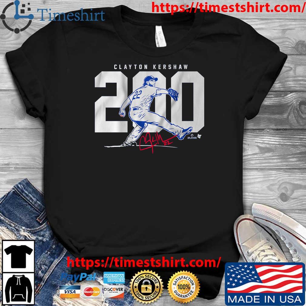 Clayton kershaw 200 shirt, hoodie, sweater, long sleeve and tank top