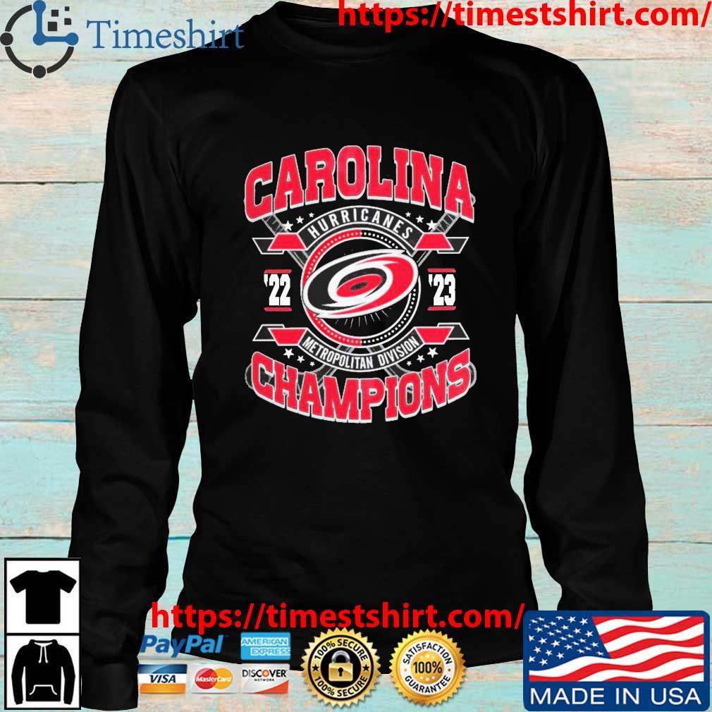 Back to back to back 2023 Metropolitan Division Champions Carolina  Hurricanes shirt, hoodie, sweater, long sleeve and tank top